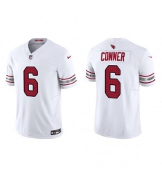 Men's Arizona Cardinals James Conner White Vapor F.U.S.E. Limited Jersey