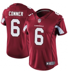 Women's Arizona Cardinals #6 James Conner Red Team Color Stitched NFL Vapor Untouchable Limited Jersey