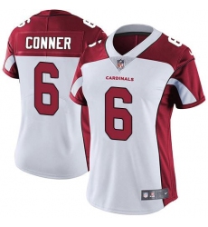 Women's Arizona Cardinals #6 James Conner White Stitched NFL Vapor Untouchable Limited Jersey