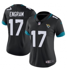 Women's Nike Jacksonville Jaguars #17 Evan Engram Black Team Color Stitched NFL Vapor Untouchable Limited Jersey