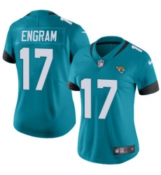 Women's Nike Jacksonville Jaguars #17 Evan Engram Teal Green Alternate Stitched NFL Vapor Untouchable Limited Jersey