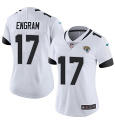 Women's Nike Jacksonville Jaguars #17 Evan Engram White Stitched NFL Vapor Untouchable Limited Jersey