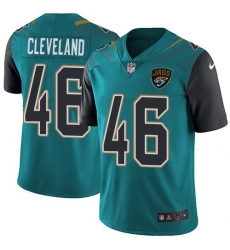 Men's Nike Jacksonville Jaguars #46 Ross Matiscik Teal Green Team Color Stitched NFL Vapor Untouchable Limited Jersey