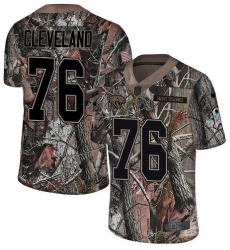 Men's Nike Jacksonville Jaguars #76 Ezra Cleveland Camo Stitched NFL Limited Rush Realtree Jersey