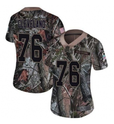 Women's Nike Jacksonville Jaguars #76 Ezra Cleveland Camo Stitched NFL Limited Rush Realtree Jersey