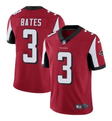 Men's Nike Atlanta Falcons #3 Jessie Bates Red Team Color Stitched NFL Vapor Untouchable Limited Jersey