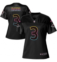 Women's Nike Atlanta Falcons #3 Jessie Bates Black NFL Fashion Game Jersey