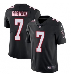 Men's Nike Atlanta Falcons #7 Bijan Robinson Black Alternate Stitched NFL Vapor Untouchable Limited Jersey