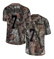 Men's Nike Atlanta Falcons #7 Bijan Robinson Camo Stitched NFL Limited Rush Realtree Jersey