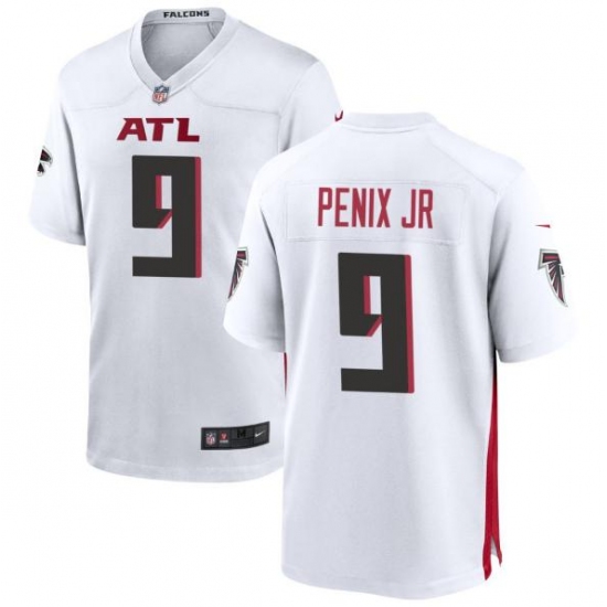 Unisex Atlanta Falcons Michael Penix Jr. Nike White Alternate 2024 NFL