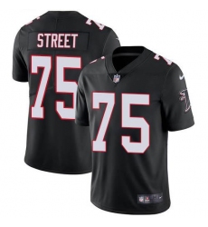 Men's and Youth Nike Atlanta Falcons #75 Kentavius Street Black Alternate Stitched NFL Vapor Untouchable Limited Jersey