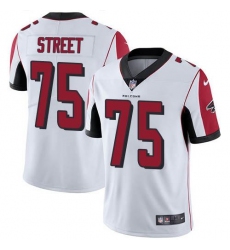 Men's and Youth Nike Atlanta Falcons #75 Kentavius Street White Stitched NFL Vapor Untouchable Limited Jersey