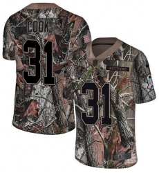 Men's Nike Baltimore Ravens #31 Dalvin Cook Camo Stitched NFL Limited Rush Realtree Jersey