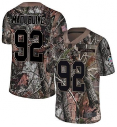 Men's Nike Baltimore Ravens #92 Justin Madubuike Camo Stitched NFL Limited Rush Realtree Jersey