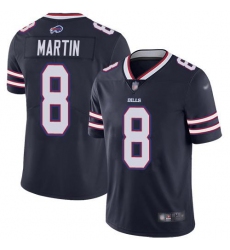 Men's Nike Buffalo Bills #8 Sam Martin Navy Stitched NFL Limited Inverted Legend Jersey