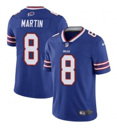 Men's Nike Buffalo Bills #8 Sam Martin Royal Blue Team Color Stitched NFL Vapor Untouchable Limited Jersey