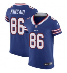 Men's Nike Buffalo Bills #86 Dalton Kincaid Royal Blue Team Color Stitched NFL Vapor Untouchable Elite Jersey