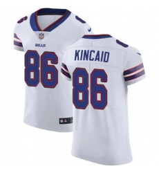 Men's Nike Buffalo Bills #86 Dalton Kincaid White Stitched NFL Vapor Untouchable Elite Jersey