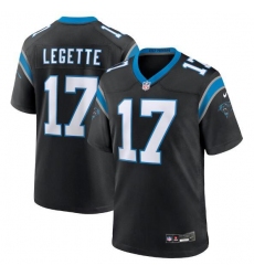 Unisex Carolina Panthers #17 Xavier Legette Nike Black 2024 NFL First Round Pick Game Player Jersey