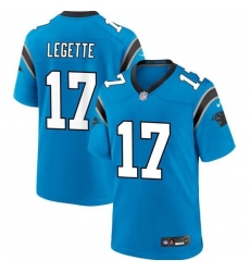 Unisex Carolina Panthers #17 Xavier Legette Nike Blue 2024 NFL First Round Pick Game Player Jersey