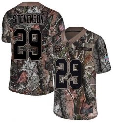 Men's Nike Chicago Bears #29 Tyrique Stevenson Camo Stitched NFL Limited Rush Realtree Jersey