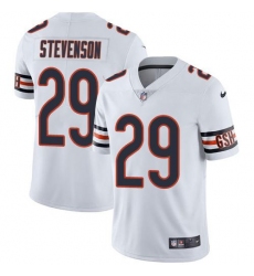 Men's Nike Chicago Bears #29 Tyrique Stevenson White Stitched NFL Vapor Untouchable Limited Jersey