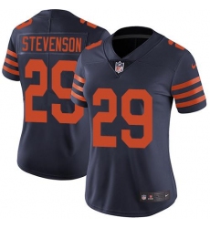 Women's Nike Chicago Bears #29 Tyrique Stevenson Navy Blue Alternate Stitched NFL Vapor Untouchable Limited Jersey