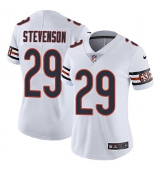 Women's Nike Chicago Bears #29 Tyrique Stevenson White Stitched NFL Vapor Untouchable Limited Jersey