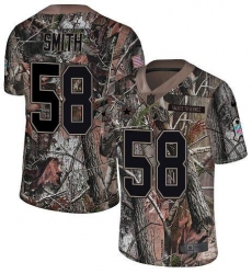 Men's Nike Dallas Cowboys #58 Mazi Smith Camo Stitched NFL Limited Rush Realtree Jersey