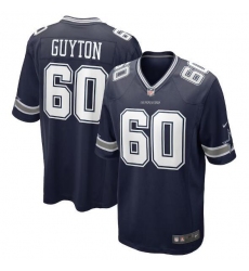 Unisex Dallas Cowboys Tyler Guyton Nike Navy 2024 NFL Draft First Round Pick Player Game Jersey