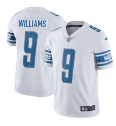 Men's Nike Detroit Lions #9 Jameson Williams White Stitched NFL Vapor Untouchable Limited Jersey