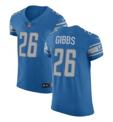 Men's Nike Detroit Lions #26 Jahmyr Gibbs Blue Team Color Stitched NFL Vapor Untouchable Elite Jersey