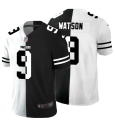 Men's Green Bay Packers #9 Christian Watson Black V White Peace Split Nike Vapor Untouchable Limited NFL Jersey