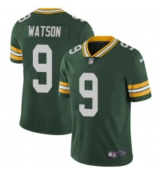 Men's Green Bay Packers #9 Christian Watson Green Team Color Stitched NFL Vapor Untouchable Limited Jersey