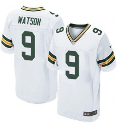 Men's Green Bay Packers #9 Christian Watson White Stitched NFL New Elite Jersey