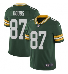 Youth Nike Green Bay Packers #87 Romeo Doubs Green Team Color Stitched NFL Vapor Untouchable Limited Jersey