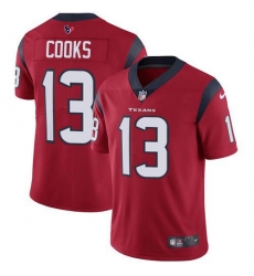 Youth Nike Houston Texans #13 Brandin Cooks Red Alternate Stitched NFL Vapor Untouchable Limited Jersey