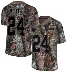 Men's Nike Houston Texans #24 Derek Stingley Jr. Camo Stitched NFL Limited Rush Realtree Jersey