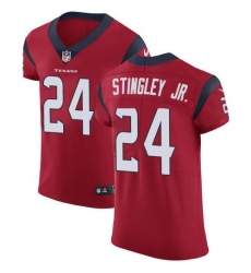 Men's Nike Houston Texans #24 Derek Stingley Jr. Red Alternate Stitched NFL New Elite Jersey