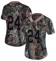 Women's Nike Houston Texans #24 Derek Stingley Jr. Camo Stitched NFL Limited Rush Realtree Jersey