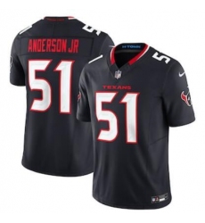 Unisex Houston Texans #51 Will Anderson Jr. Nike Navy Vapor F.U.S.E. Limited Jersey