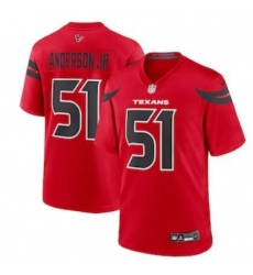 Unisex Houston Texans #51 Will Anderson Jr. Nike Red Alternate Game Jersey