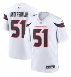 Unisex Houston Texans #51 Will Anderson Jr. Nike White Game Jersey