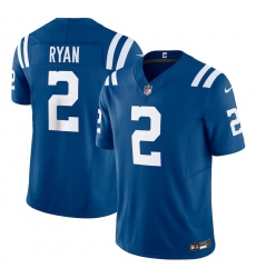 Men's Nike Indianapolis Colts #2 Matt Ryan Blue Vapor F.U.S.E. Limited Jersey