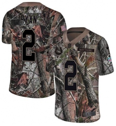 Men's Nike Indianapolis Colts #2 Matt Ryan Camo Stitched NFL Limited Rush Realtree Jersey