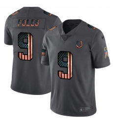 Men's Nike Indianapolis Colts #9 Nick Foles 2018 Salute To Service Retro USA Flag Limited NFL Jersey