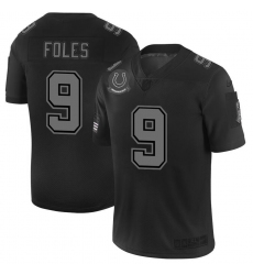 Men's Nike Indianapolis Colts #9 Nick Foles Black 2019 Salute To Service Limited Stitched NFL Jersey