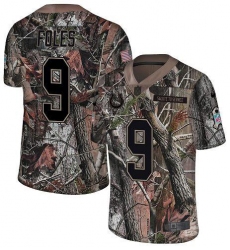 Men's Nike Indianapolis Colts #9 Nick Foles Camo Stitched NFL Limited Rush Realtree Jersey