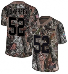 Men's Nike Kansas City Chiefs #52 Creed Humphrey Camo Stitched NFL Limited Rush Realtree Jersey