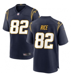 Unisex Los Angeles Chargers #82 Brenden Rice Nike Navy 2nd Alternate Game Player Jersey